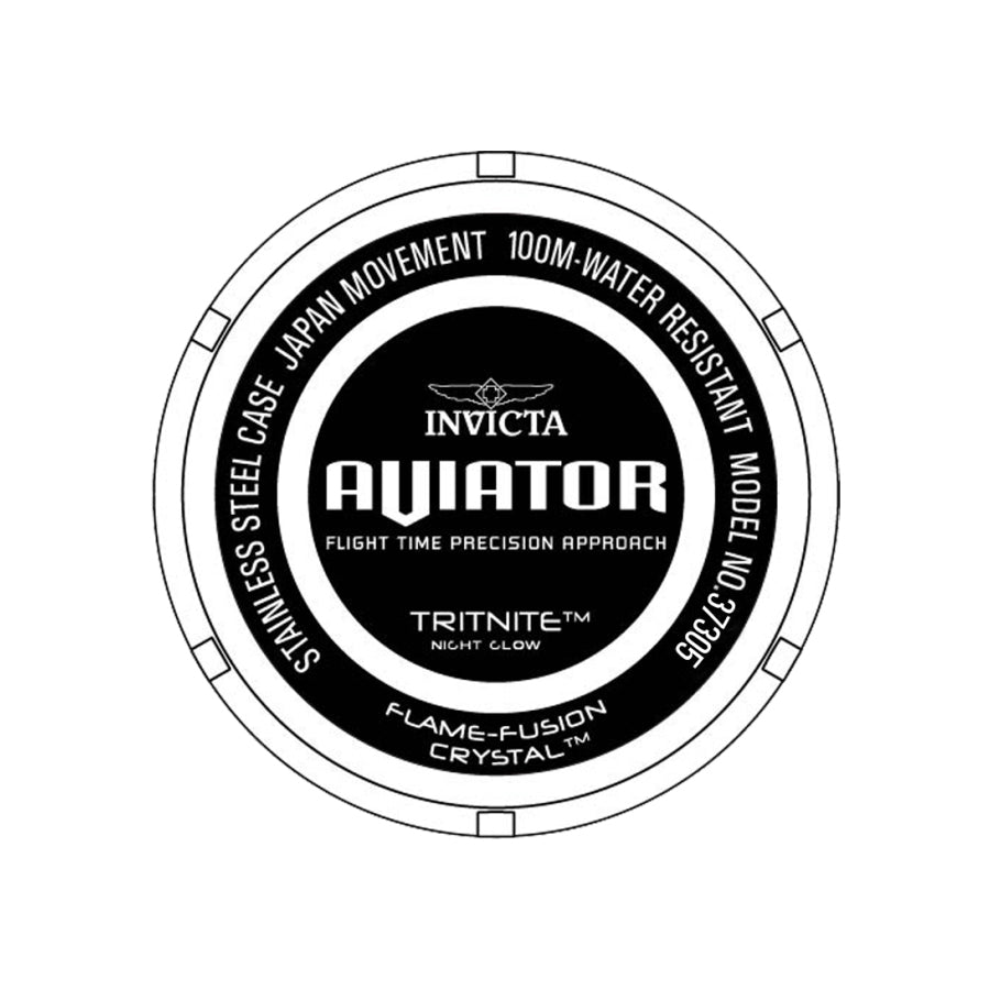 Дамски часовник Invicta Aviator Mother of Pearl 37305