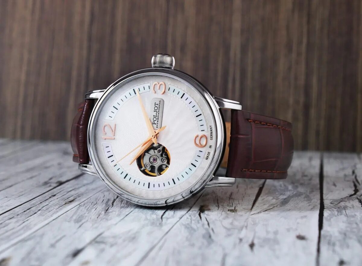 Мъжки часовник Poljot International Jaros Open Heart Limited Edition 38NH.4280811 4