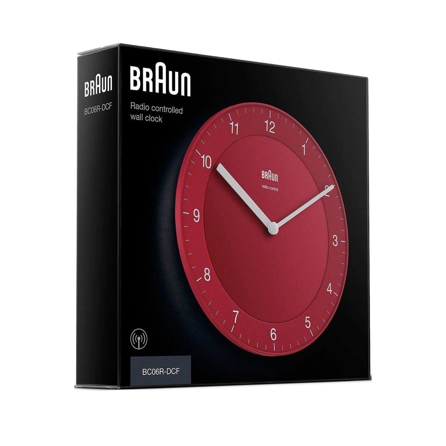 Луксозен стенен часовник Braun с радио контрол