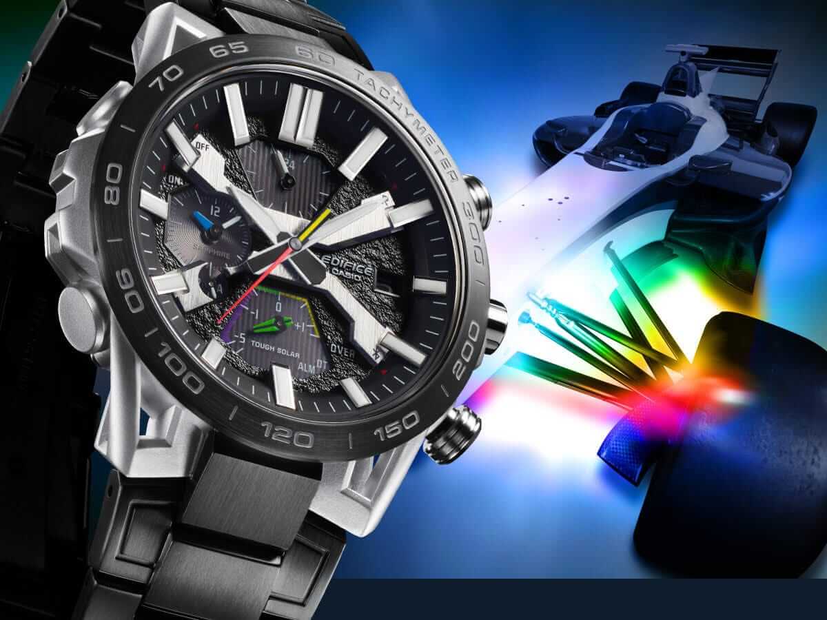 Мъжки часовник Casio Edifice Bluetooth Solar Chronograph Limited EQB-2000DC-1AER