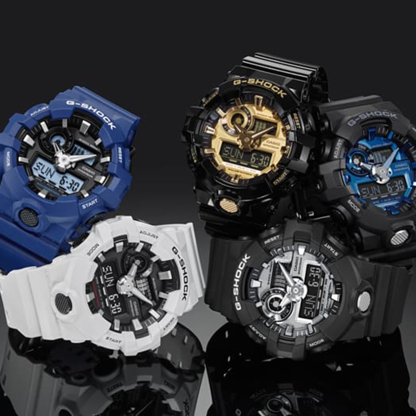 Мъжки часовник Casio G-Shock GA-700-7AER 2