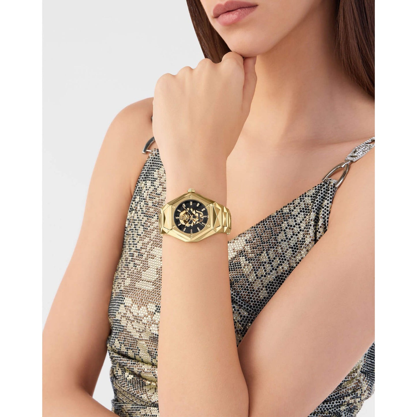 Дамски часовник Philipp Plein Skull Spikes Lady PWADA0524
