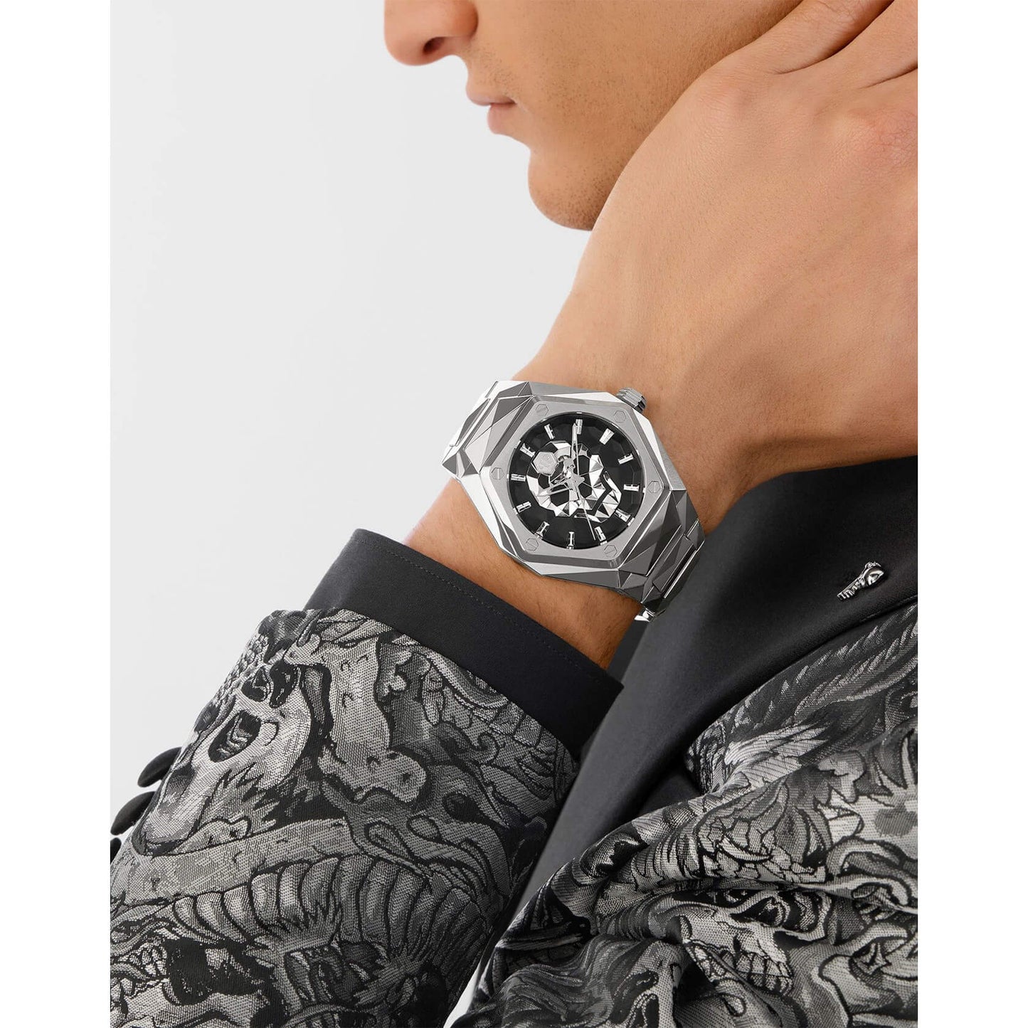 Мъжки часовник Philipp Plein The Skull Spikes PWPWA0624