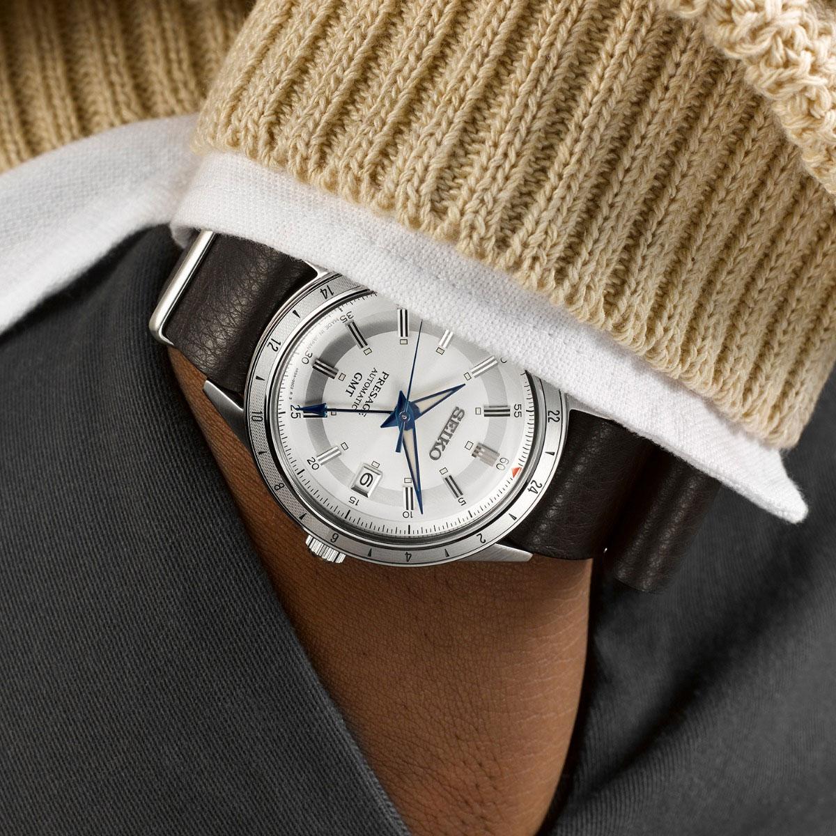 Мъжки часовник Seiko 5 Laurel GMT Limited Sport SNXS Series Automatic SSK015J1
