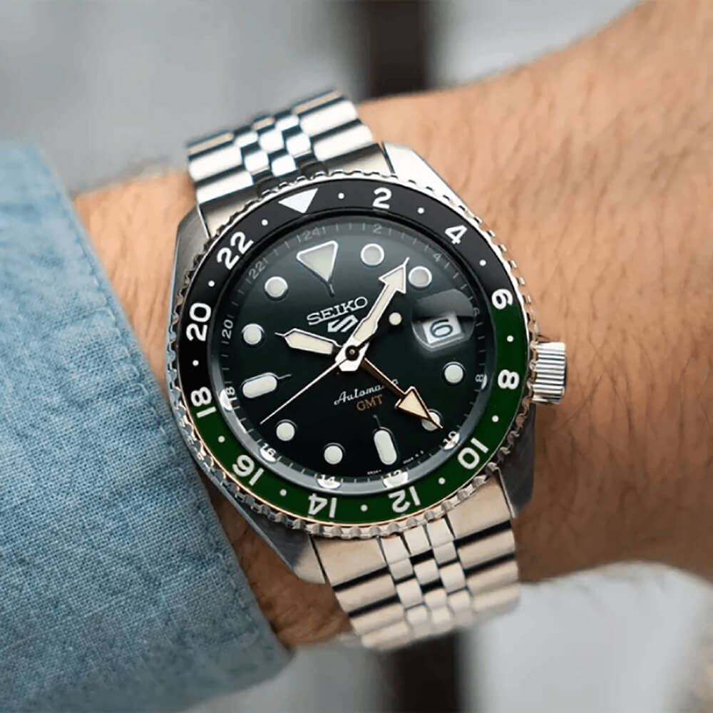 Мъжки часовник Seiko 5 Sport GMT Automatic SSK035K1
