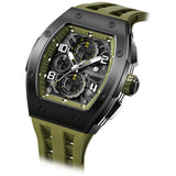 Мъжки часовник TSAR BOMBA T-Elemental Olive Green TB8224Q-06