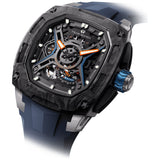 Мъжки часовник TSAR BOMBA Dark Matter 5 Automatic Blue TB8605-02