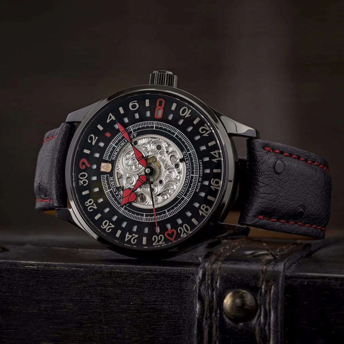 Мъжки часовник Alexander Shorokhoff Lucky 8 Limited Edition AS.V3.02-BR