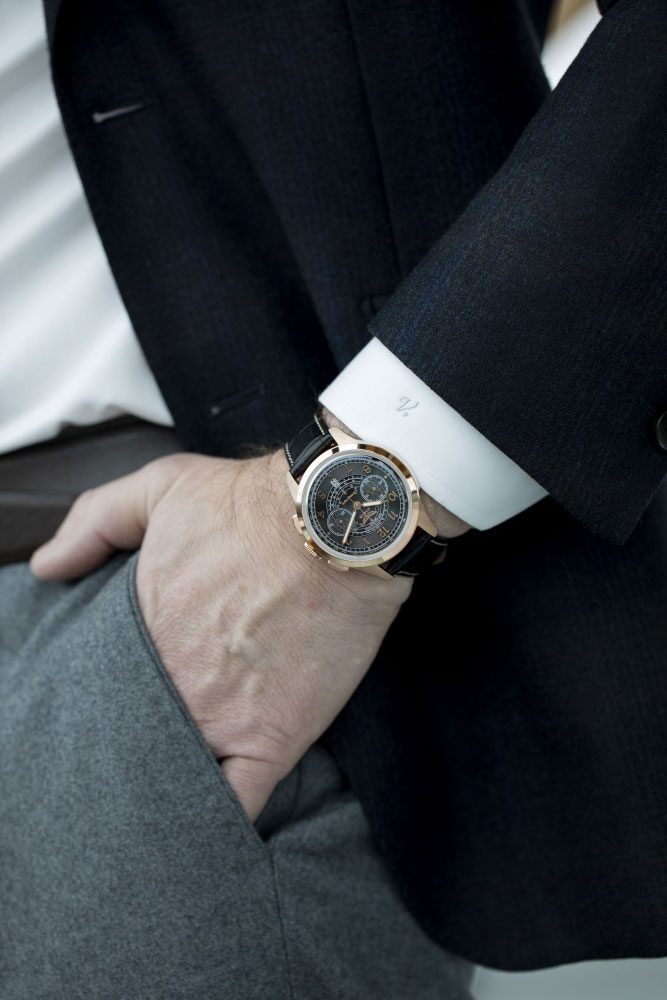Мъжки часовник Aviator Heritage Chronograph Trimeter Limited Edition V.4.40.2.355.4