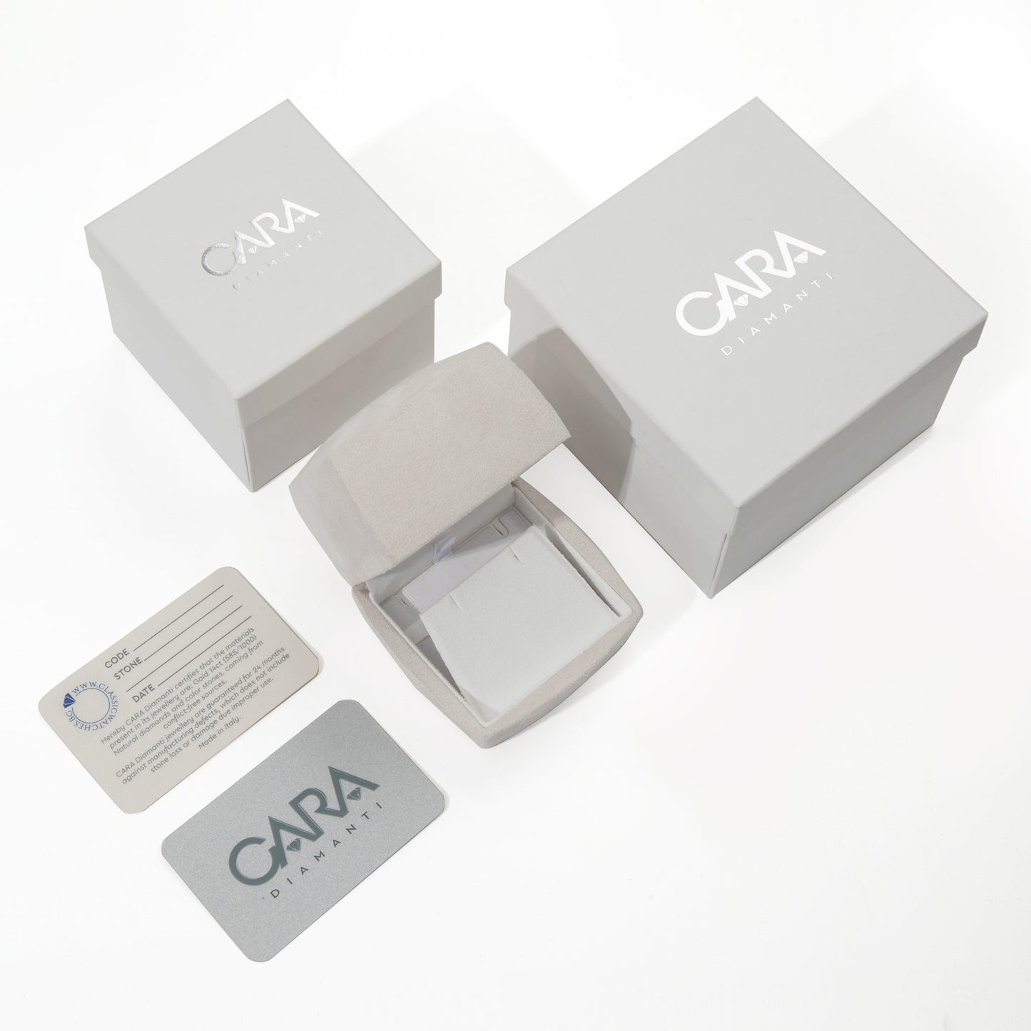 CARA DIAMANTI Златни обеци CG2442