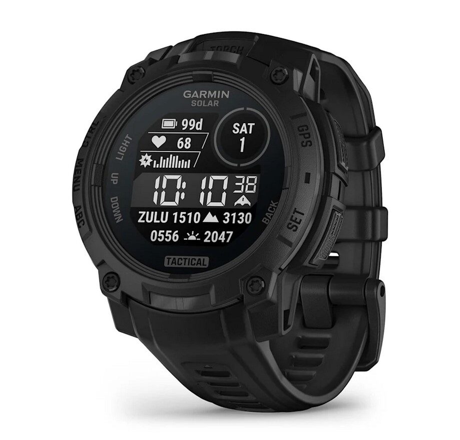 Смарт часовник Garmin Instinct 3 – 45 мм, Solar 010-02934-50 - 1