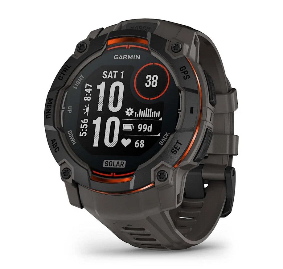 Смарт часовник Garmin Instinct 3 – 50 мм, Solar 010-02935-00 - 1