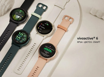 Смарт часовник Garmin vívoactive 6 010-02985-01 - 2