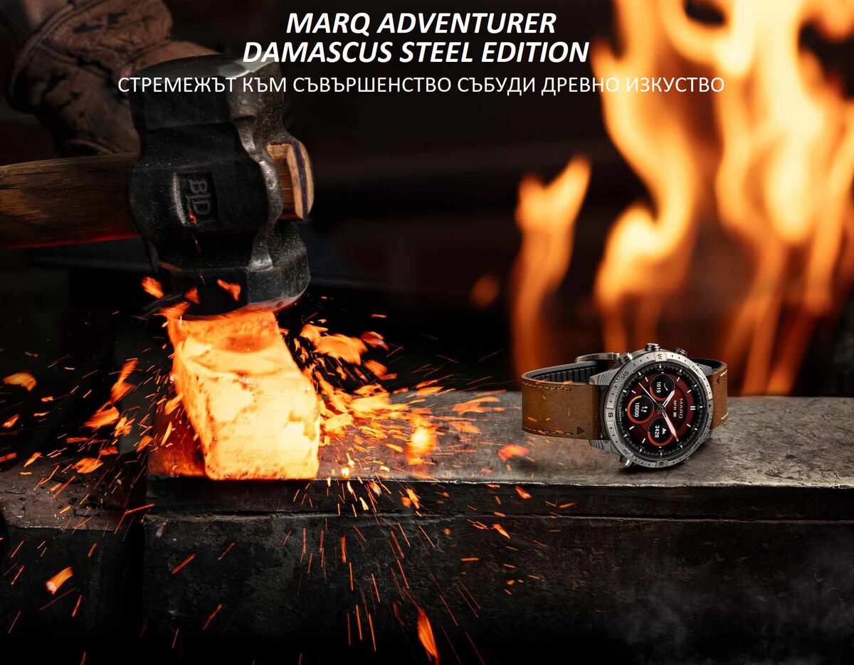 Смарт часовник Garmin MARQ Adventurer (Gen 2) – Damascus Steel Edition 010-03393-31 - 2