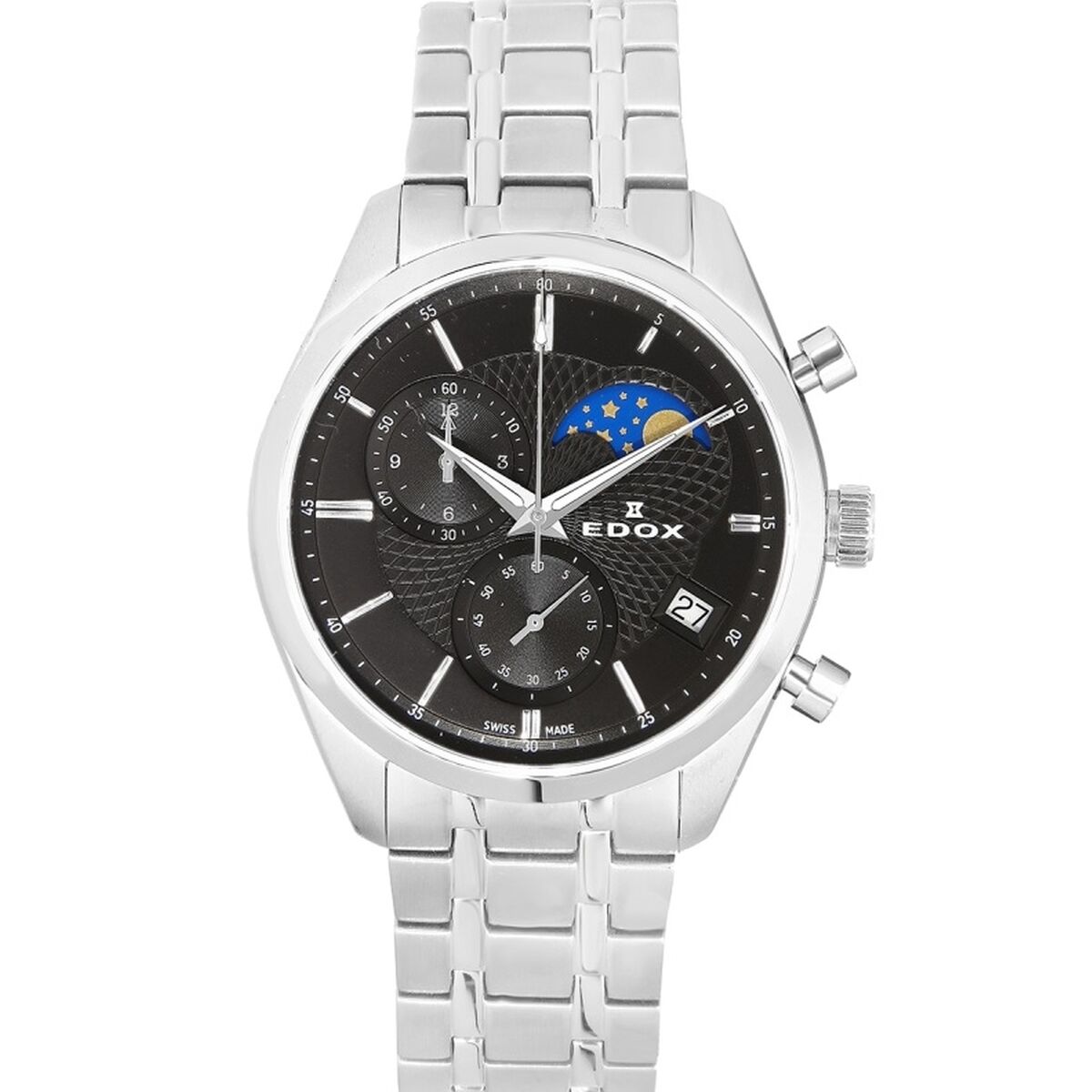 Мъжки часовник Edox LES VAUBERTS MOONPHASE CHRONOGRAPH