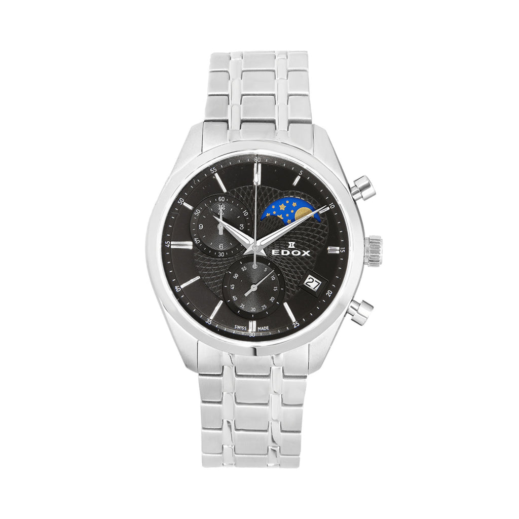 Мъжки часовник Edox LES VAUBERTS MOONPHASE CHRONOGRAPH