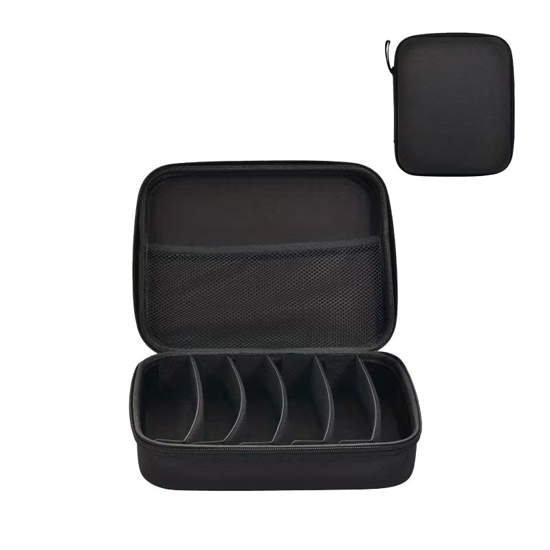 Транспортен кейс за 6 очила и аксесоари Pure Black