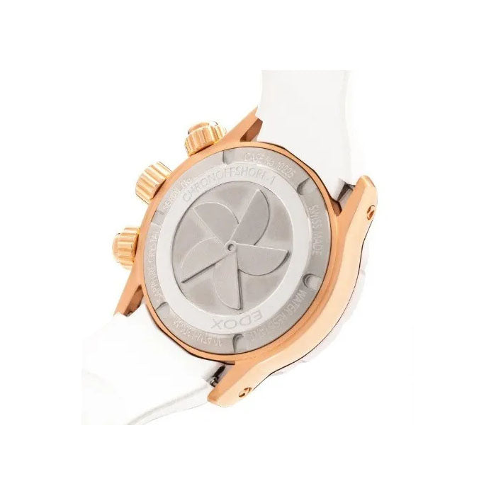 Дамски часовник Edox Chronograph Ceramic 10225-37RB-BIR CO-1