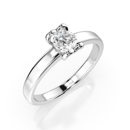 Cara Златен Пръстен С Диамант 0.30 Ct GIA Сертификат K101-10013W
