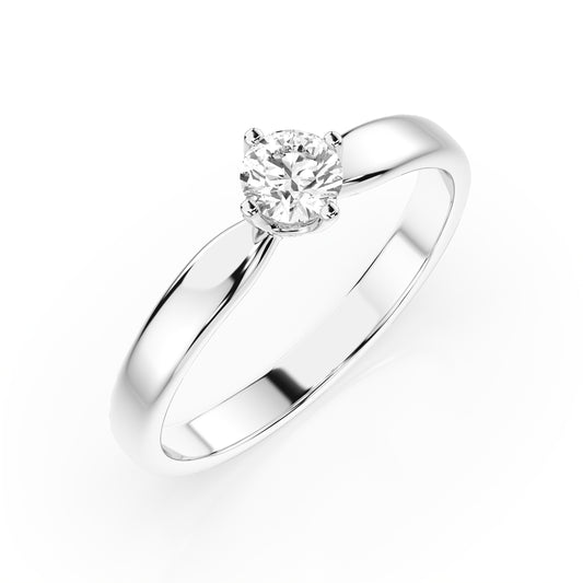 Cara Златен Пръстен С Диамант 0.40 Ct GIA Сертификат K101-10021W