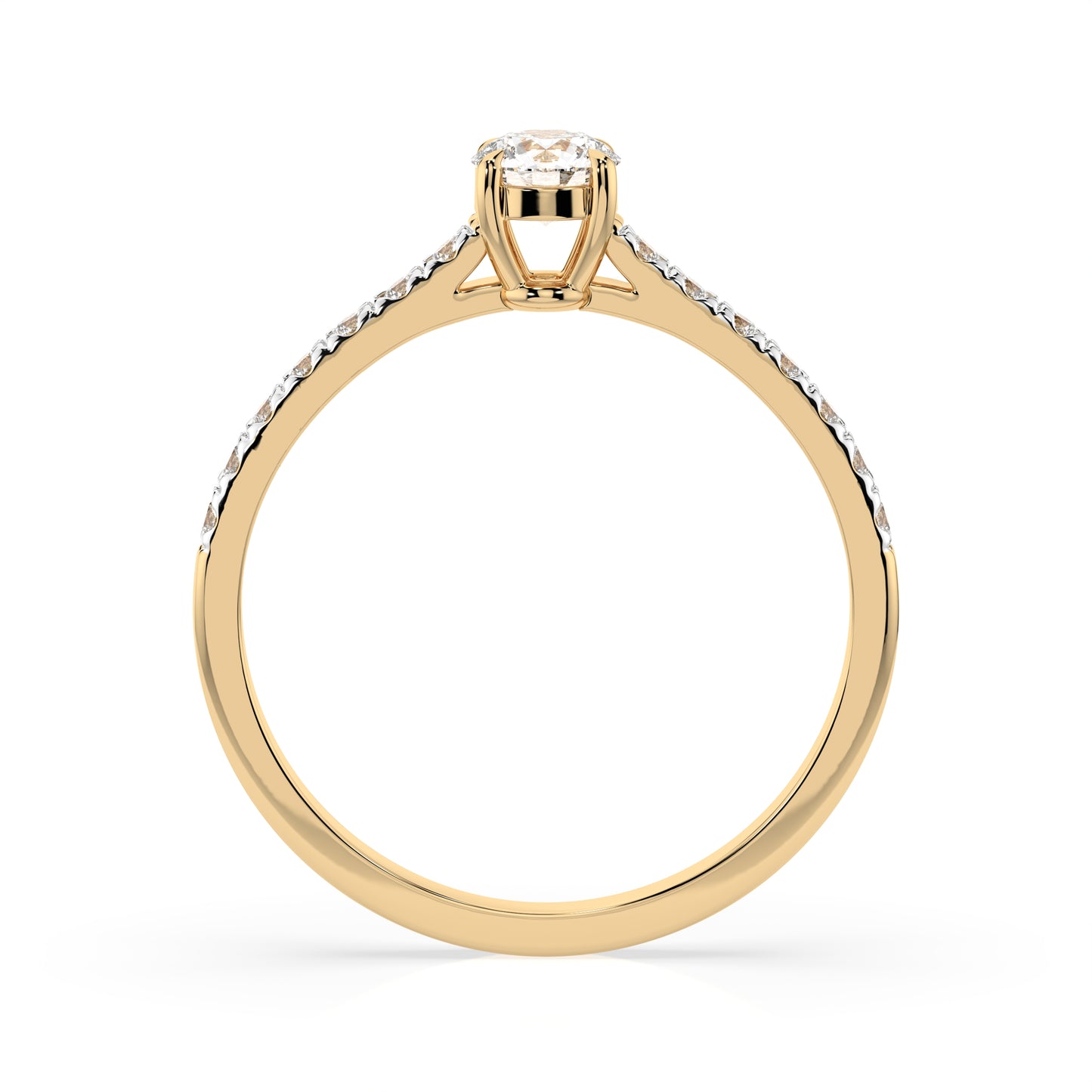 CARA DIAMANTI Златeн пръстен с диаманти K101-10094/4.7Y