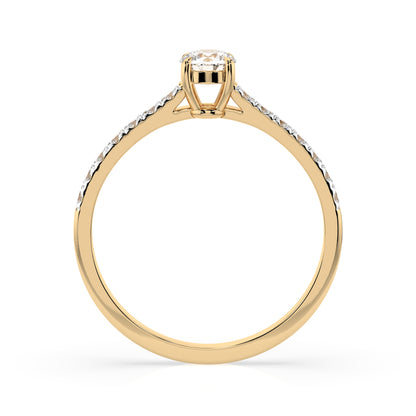 CARA DIAMANTI Златeн пръстен с диаманти K101-10094/4.7Y
