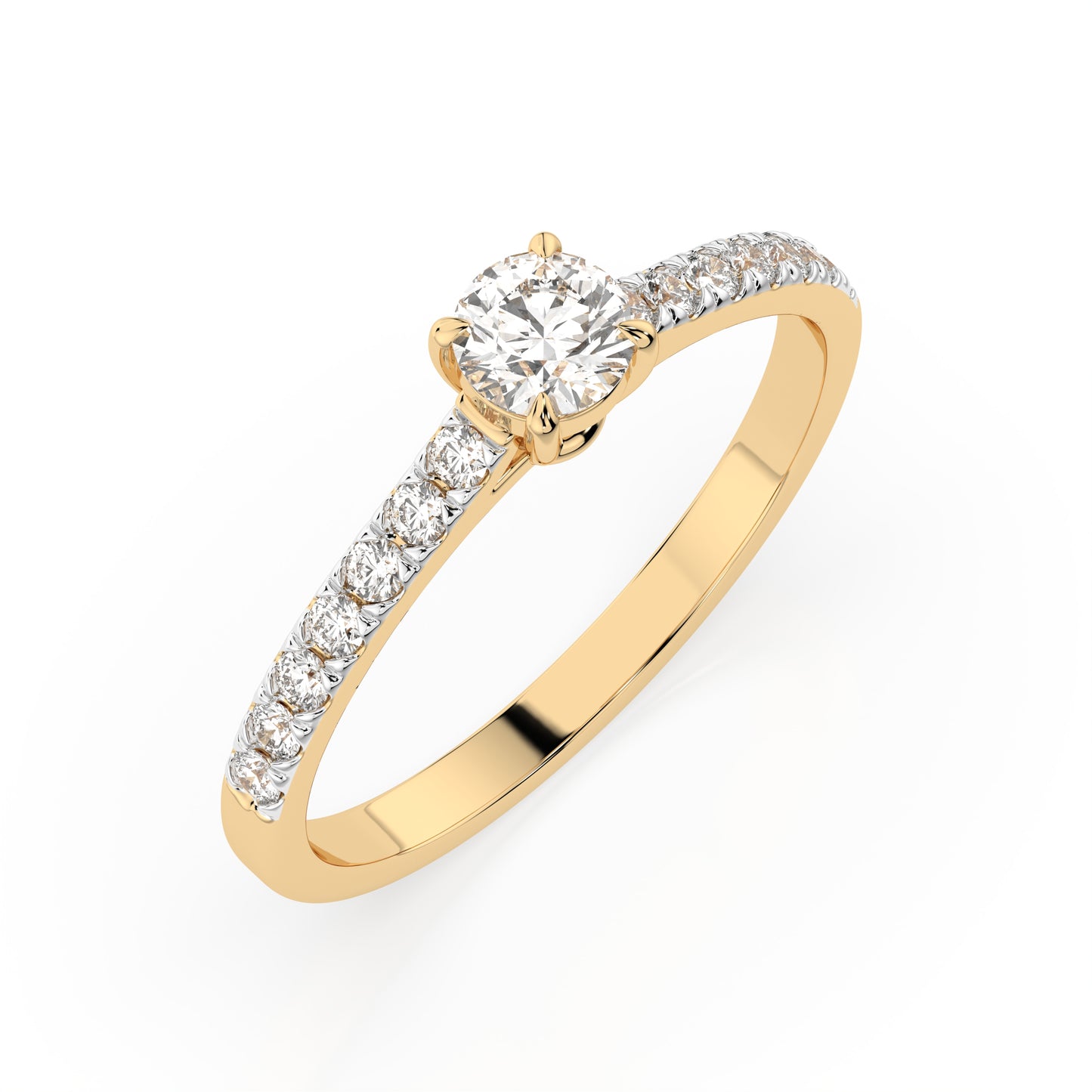CARA DIAMANTI Златeн пръстен с диаманти K101-10094/4.7Y