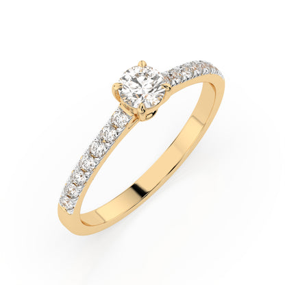 CARA DIAMANTI Златeн пръстен с диаманти K101-10094/4.7Y