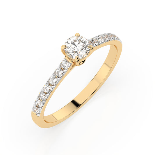 Cara Diamanti Златeн Пръстен С Диаманти K101-10094/4.7Y