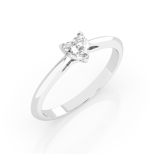 Cara Златен Пръстен С Диамант 0.30 Ct GIA Сертификат K101-10190W Hrt