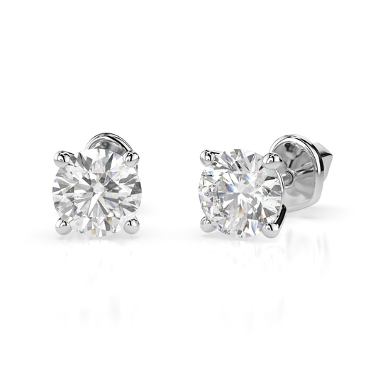 Cara Златни Обеци С Диаманти 0,90 Ct GIA Сертификат K102-10012W