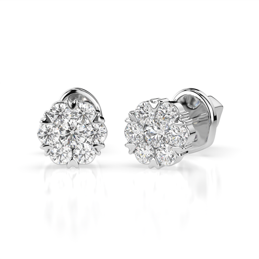 Златни Обеци С Диаманти Cara Diamanti K102-10048R / Gold Diamond Earrings Cara Diamanti K102-10048R