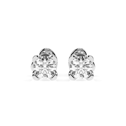 Cara Златни Обеци С GIA Сертифицирани Диаманти K102-10089W