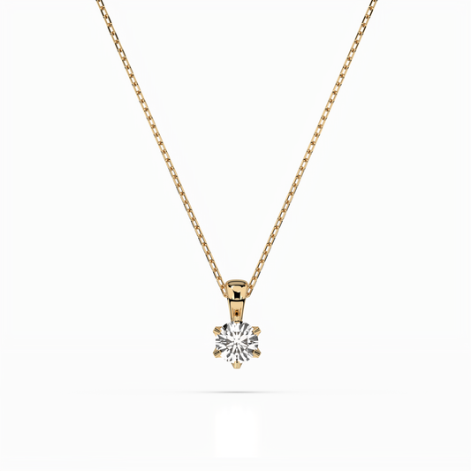 Cara Златно Колие С Диамант 0,30 Ct GIA Сертификат K104-10004Y
