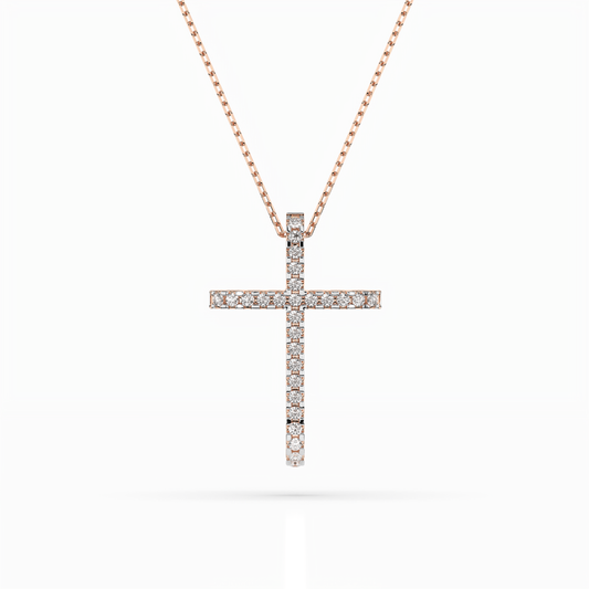 Cara Diamanti Златно Колие С Диаманти K104-10026R