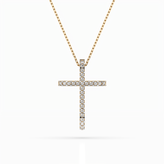 Cara Diamanti Златно Колие С Диаманти K104-10026Y