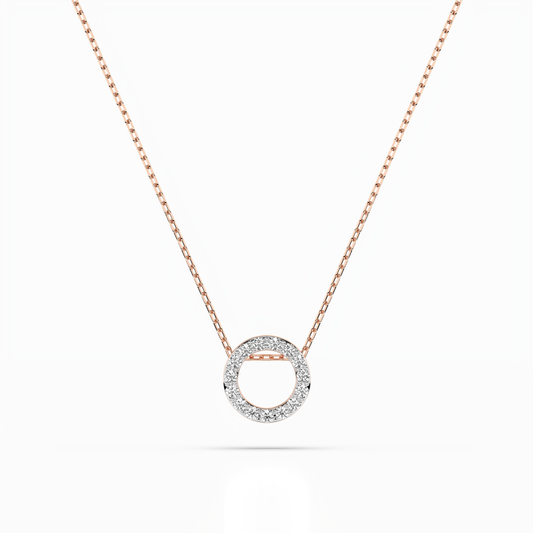 Cara Diamanti Златно Колие С Диаманти K104-10028W