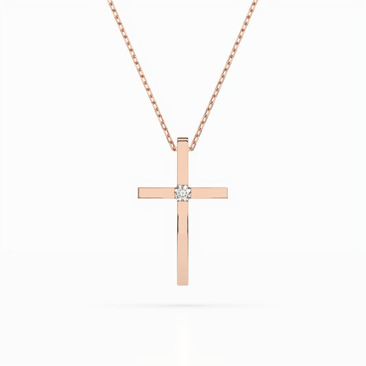 Cara Diamanti Златно Колие С Диаманти K104-10031R