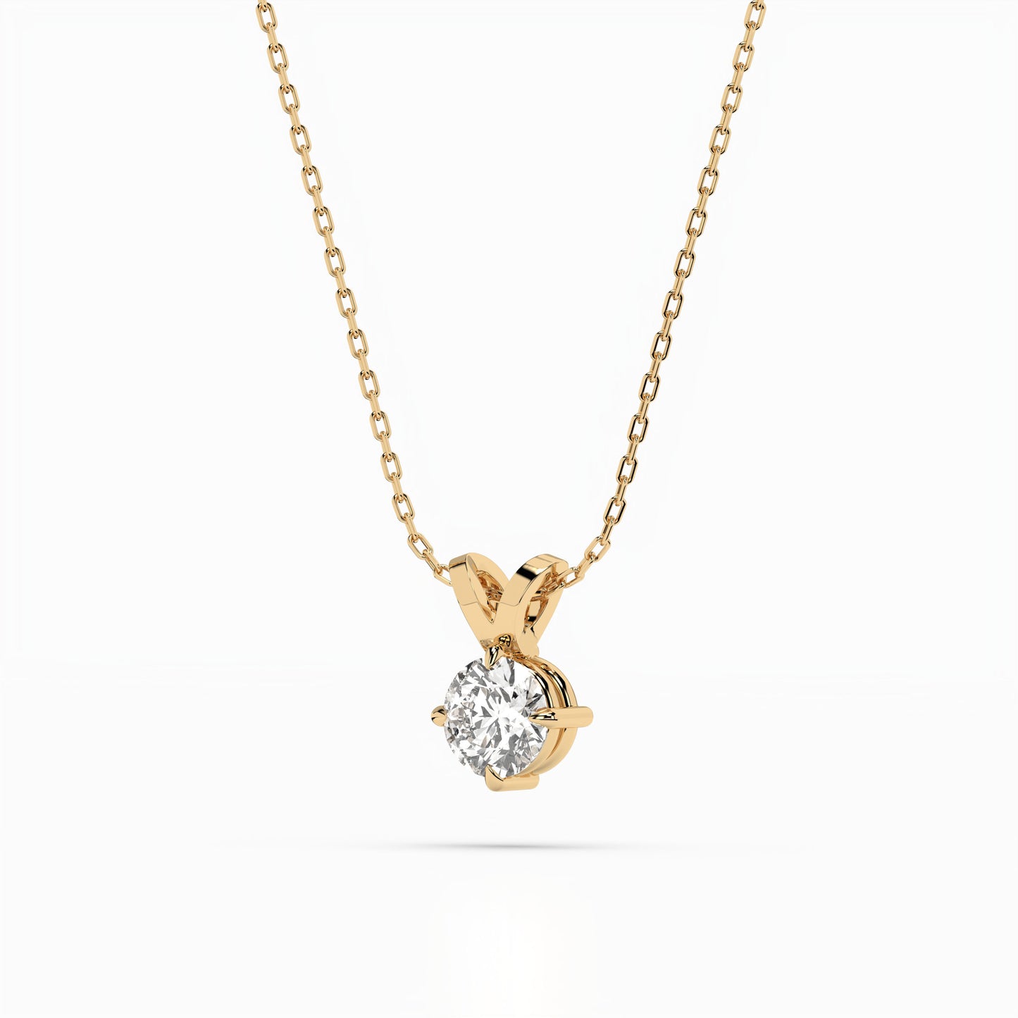 CARA Златно колие с диамант 0,30 ct GIA сертификат K104-10037Y