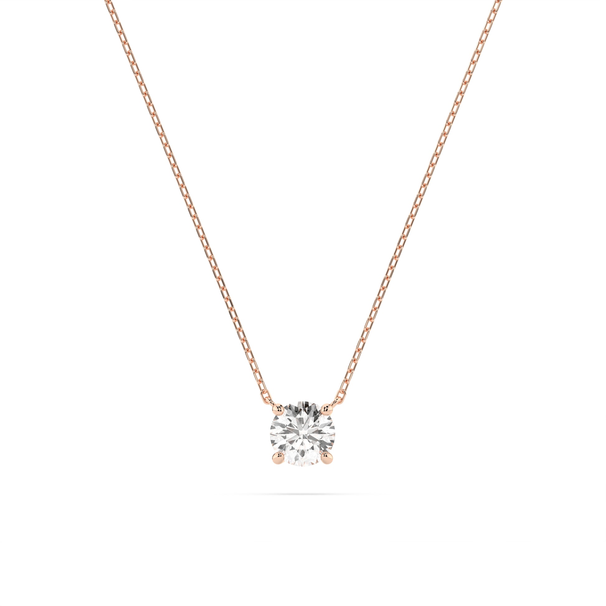 CARA Златно колие с диамант 0,50 ct GIA сертификат K104-10040R