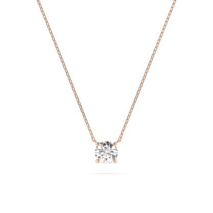 CARA Златно колие с диамант 0,50 ct GIA сертификат K104-10040R