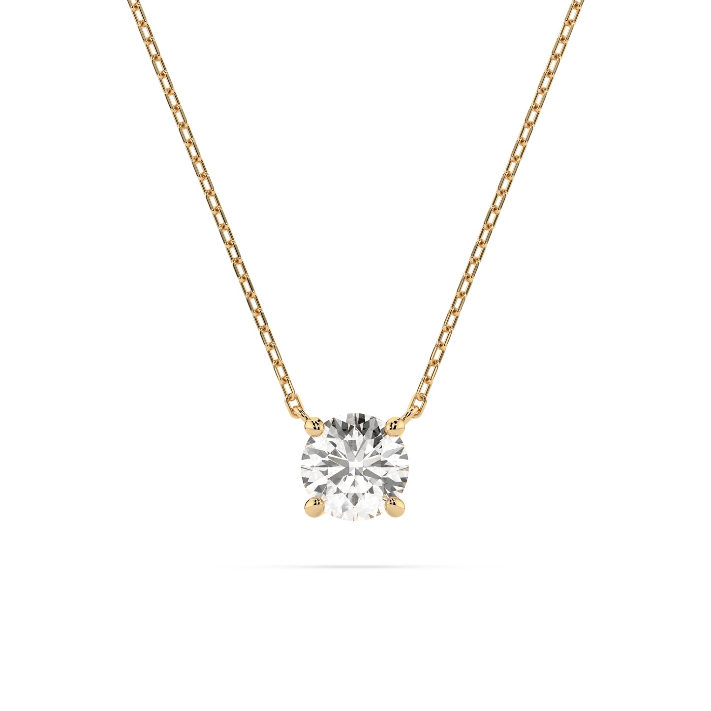 CARA Златно колие с диамант 0,50 ct GIA сертификат K104-10040Y