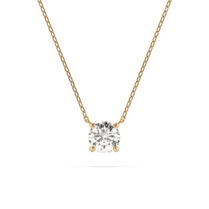 CARA Златно колие с диамант 0,50 ct GIA сертификат K104-10040Y