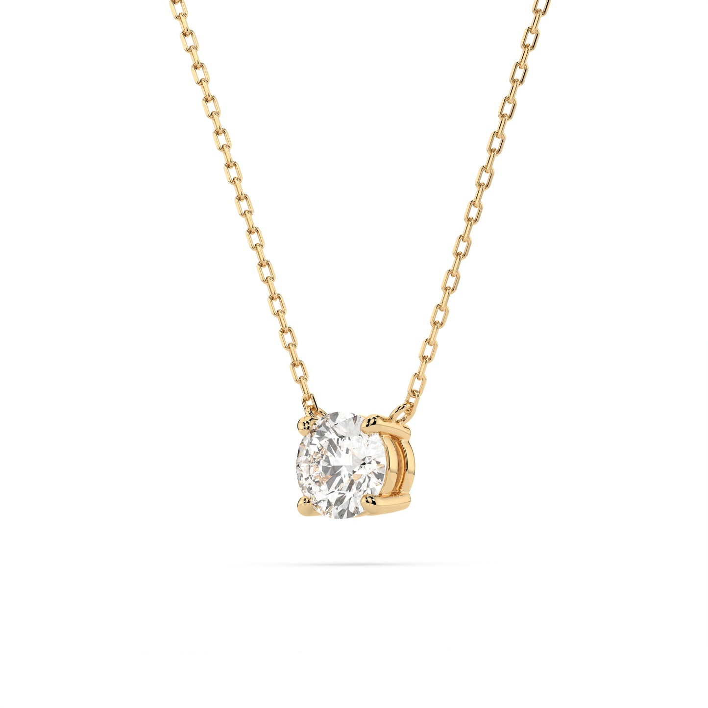 CARA Златно колие с диамант 0,50 ct GIA сертификат K104-10040Y
