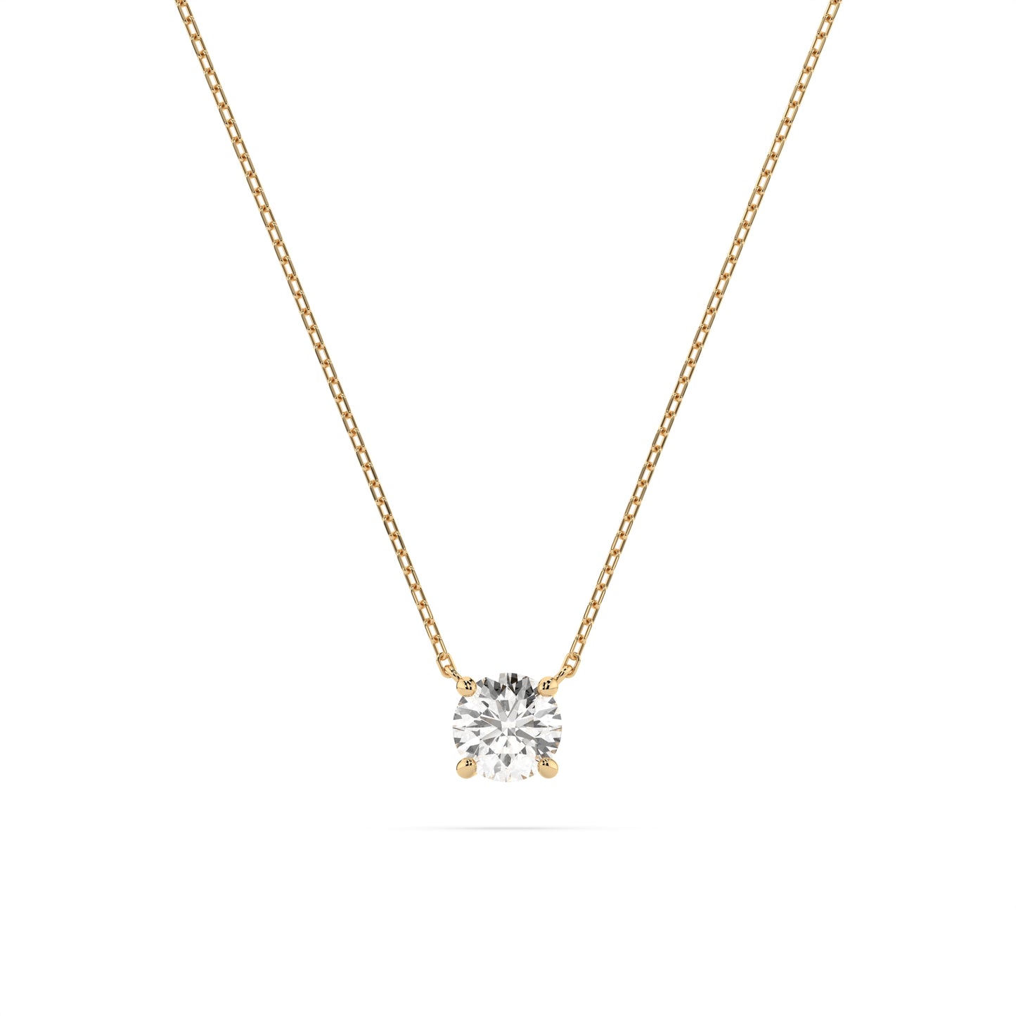CARA Златно колие с диамант 0,50 ct GIA сертификат K104-10040Y