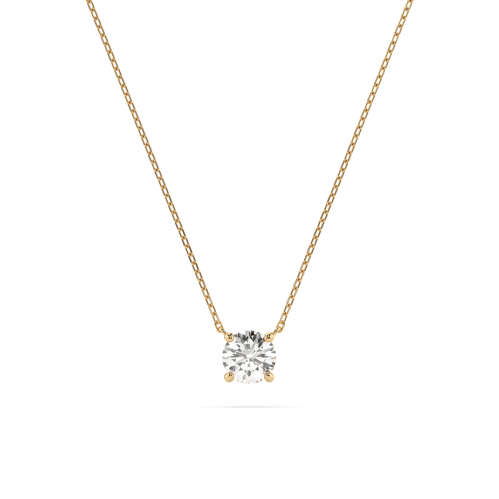 CARA Златно колие с диамант 0,50 ct GIA сертификат K104-10040Y