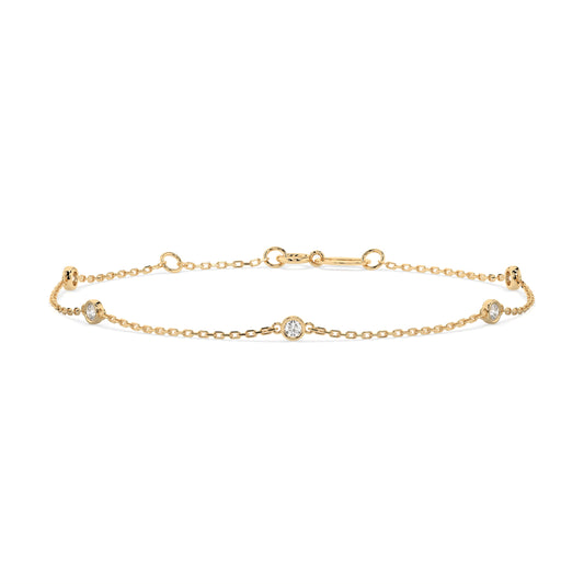 Cara Diamanti Златна Гривна С Диаманти K105-10008Y