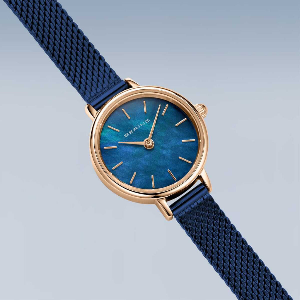 Дамски часовник Bering Classic Polished Rose Gold 11022-367