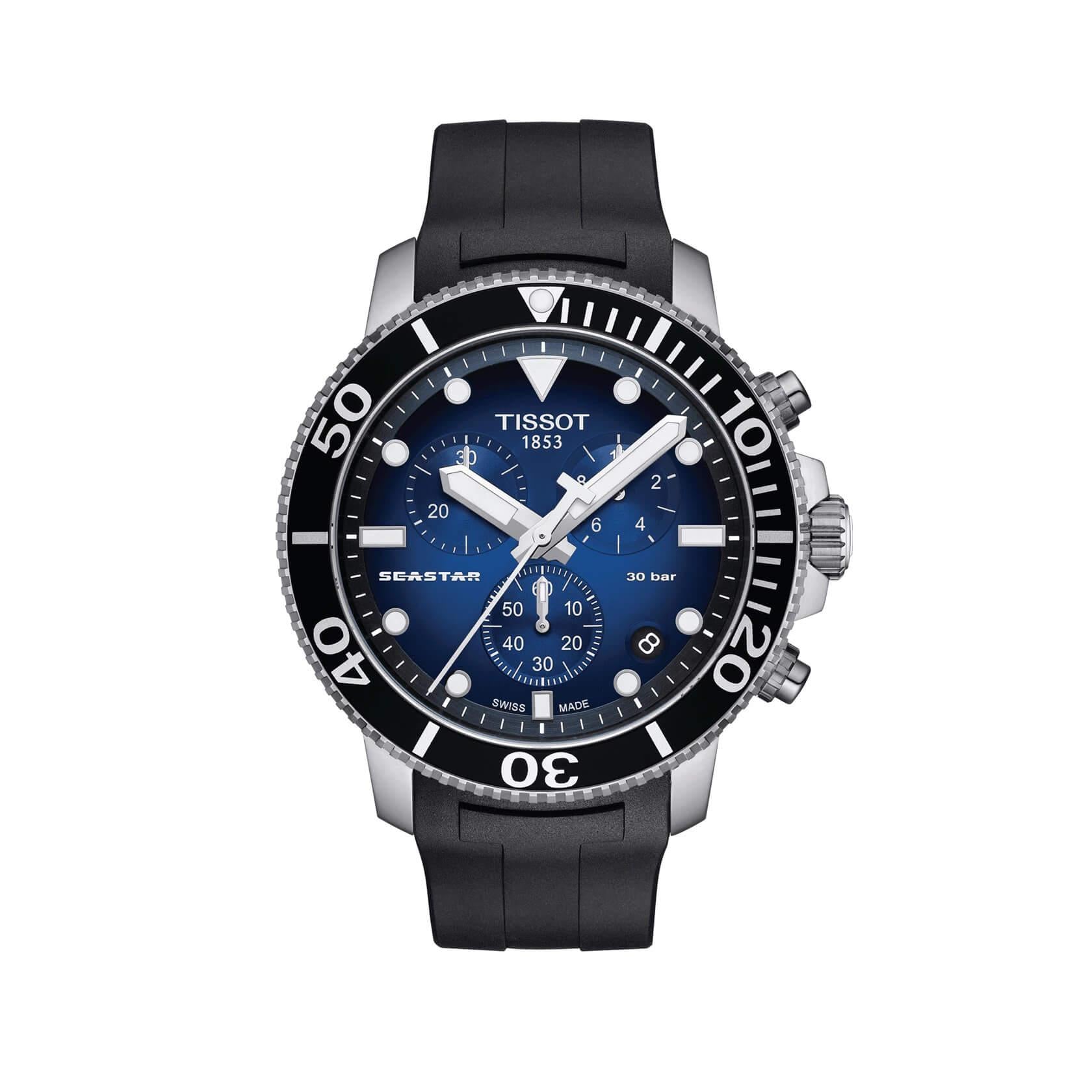 Мъжки часовник Tissot T-Sport Seastar 1000 Chronograph T120.417.17.041.00