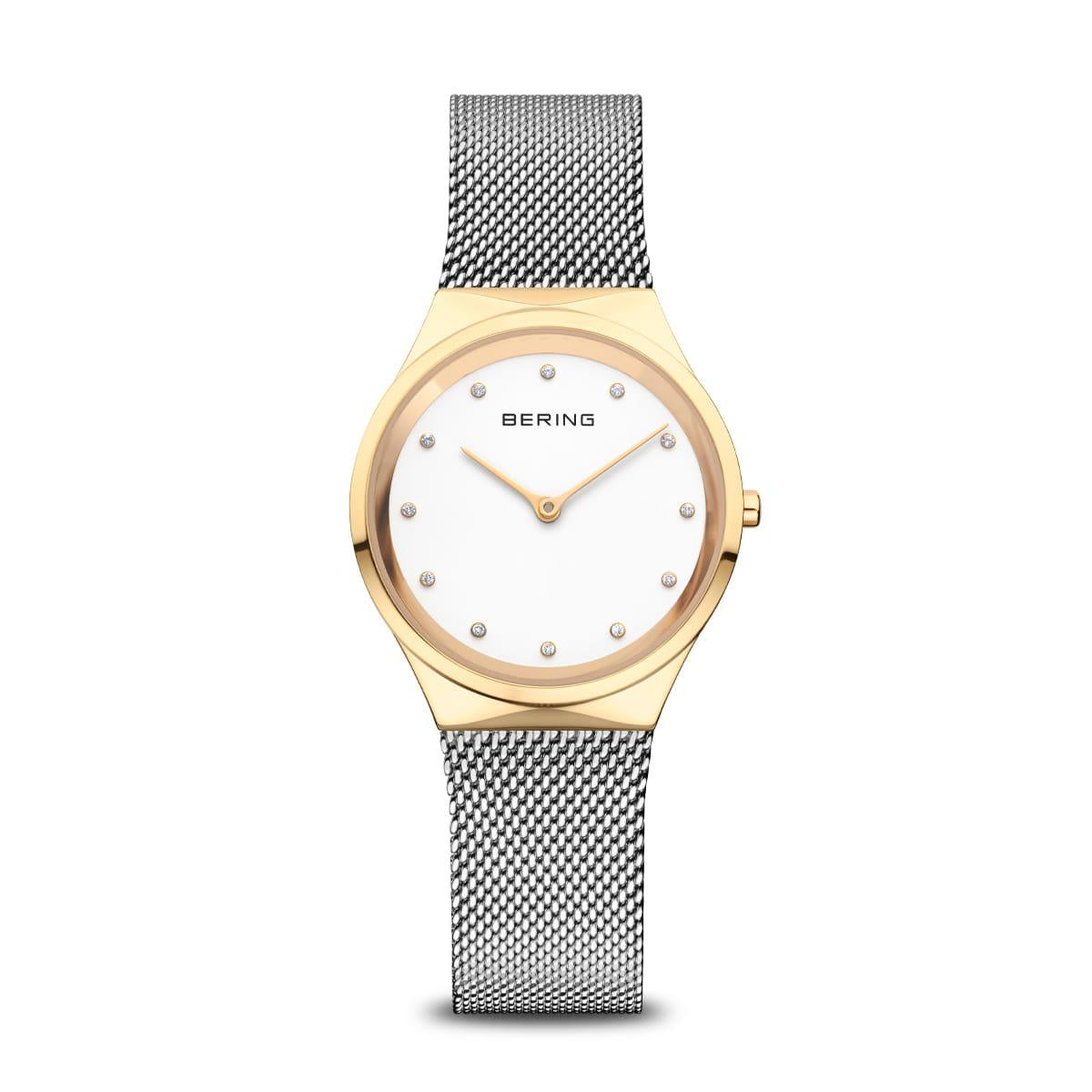 Дамски сет часовник и гривна Bering Classic 12131-010-190-GWP1